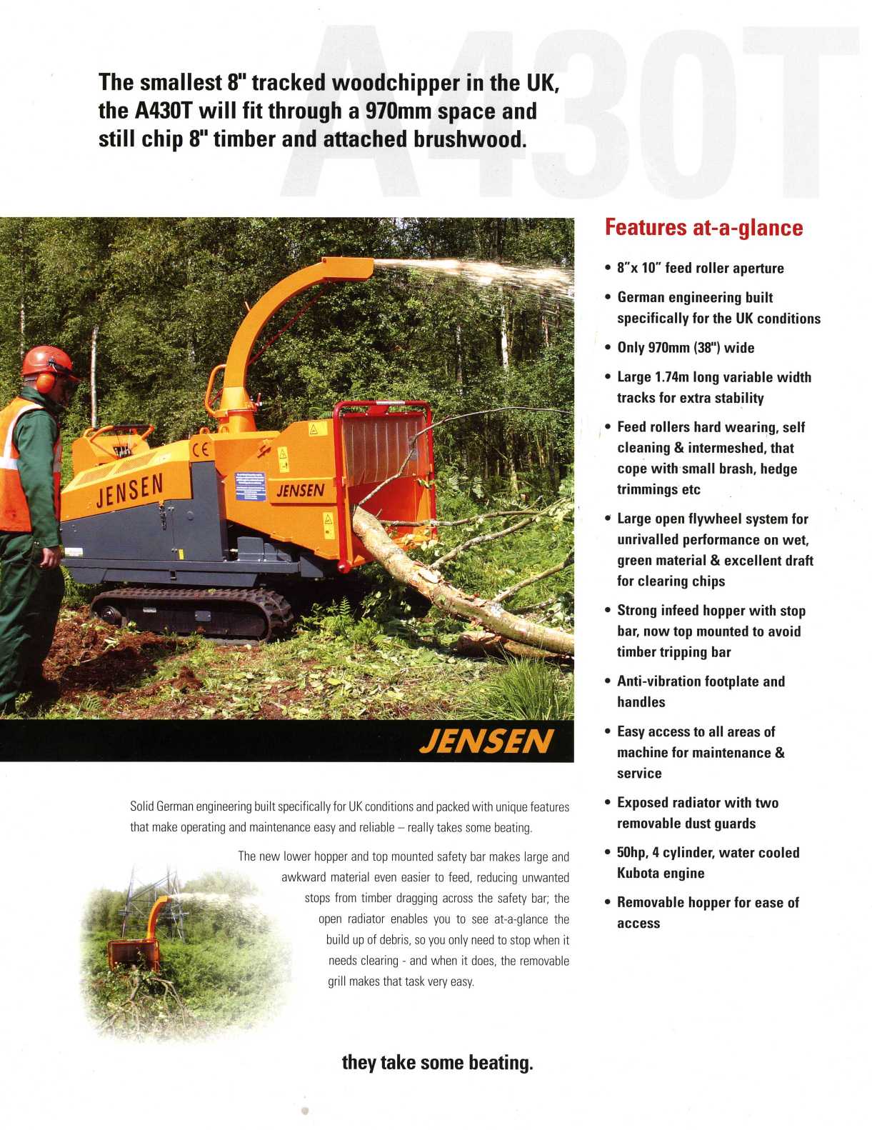 tracked woodchipper A430T p2