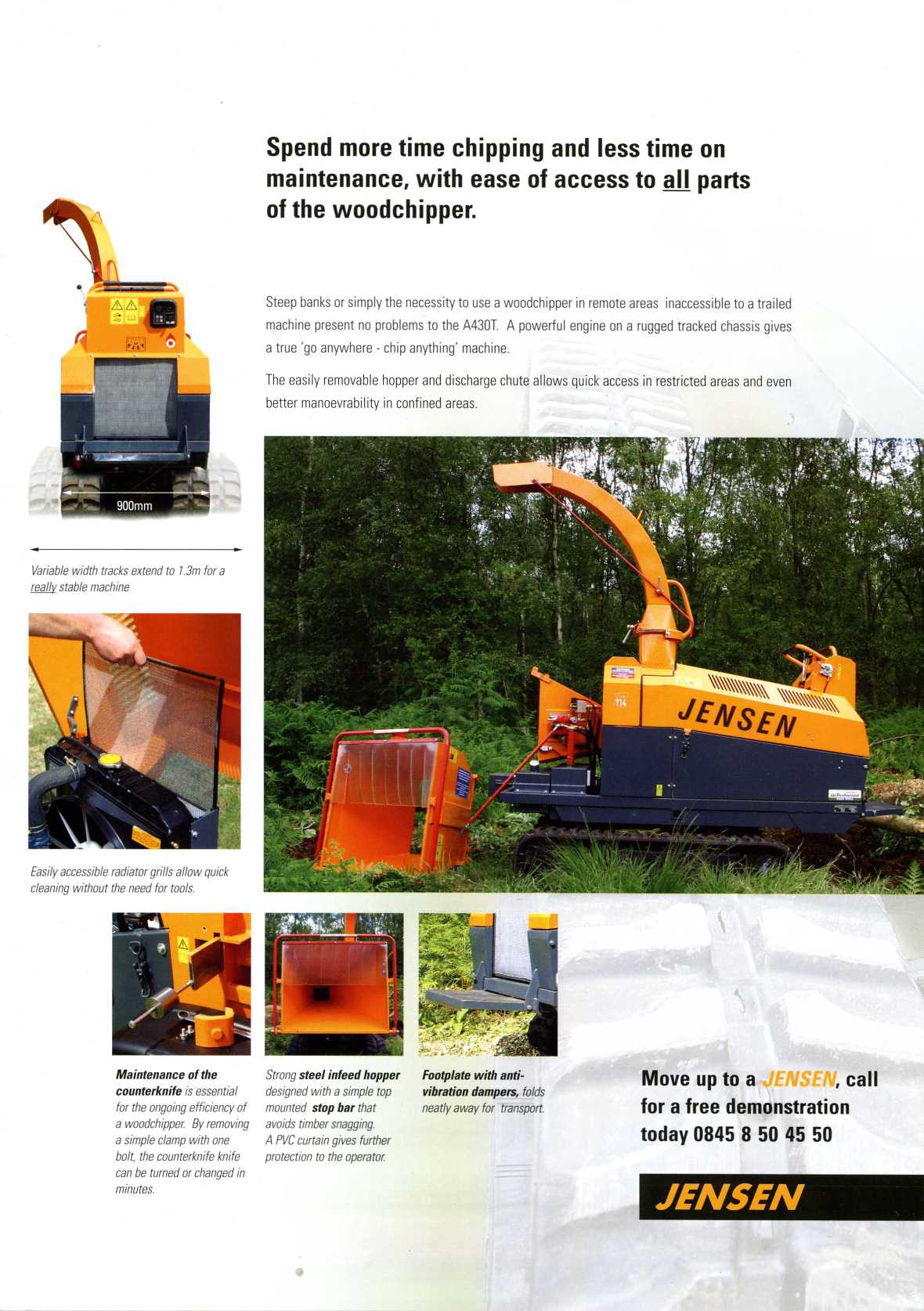 tracked woodchipper A430T p4